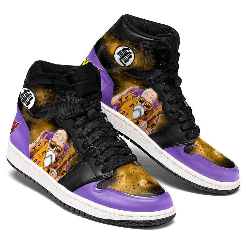 Master Roshi Sneakers Custom Dragon Ball Anime Shoes Mix GalaxyGear Anime