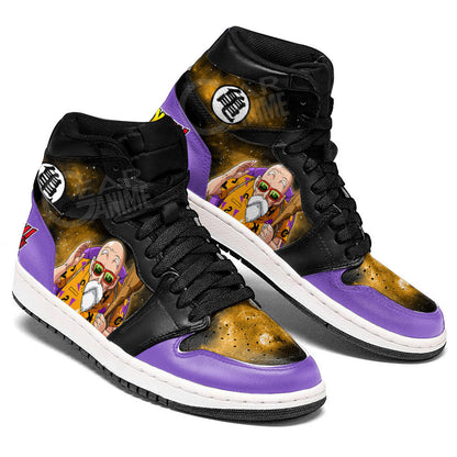Master Roshi Sneakers Custom Dragon Ball Anime Shoes Mix GalaxyGear Anime