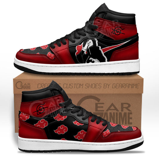 Tobi Sneakers Akatsuki Custom Anime Shoes For Otaku Gear Anime