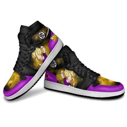 Gohan Super Saiyan Sneakers Custom Dragon Ball Anime Shoes Mix GalaxyGear Anime