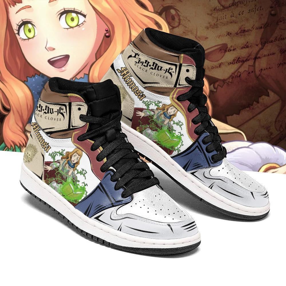 Golden Dawn Mimosa Vermillion Sneakers Black Clover Anime Shoes - 1 - GearAnime