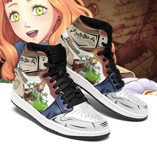 Golden Dawn Mimosa Vermillion Sneakers Black Clover Anime Shoes - 1 - GearAnime