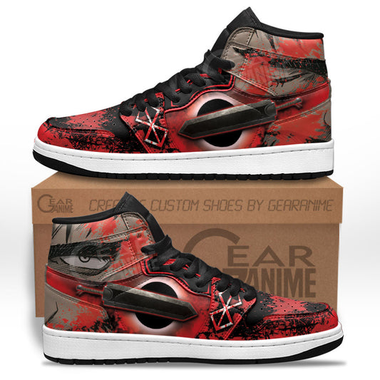 Guts Sneakers Berserk Custom Anime Shoes for OtakuGear Anime