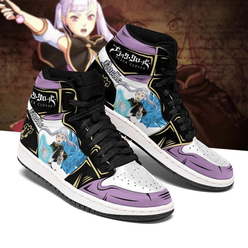 Black Bull Noelle Silva Sneakers Black Clover Anime Shoes - 1 - GearAnime
