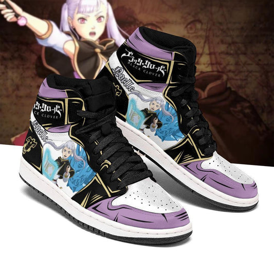 Black Bull Noelle Silva Sneakers Black Clover Anime Shoes - 1 - GearAnime