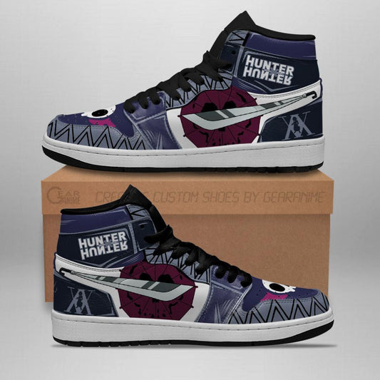 HxH Feitan Sword Sneakers Custom Hunter X Hunter Anime Shoes - 1 - GearAnime