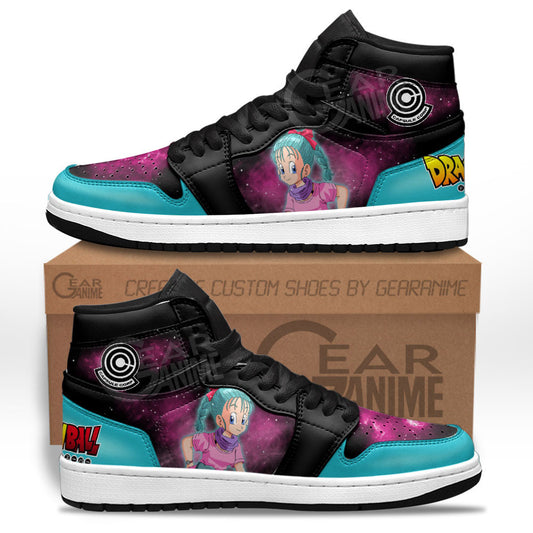 Bulma Sneakers Custom Dragon Ball Anime Shoes Mix GalaxyGear Anime