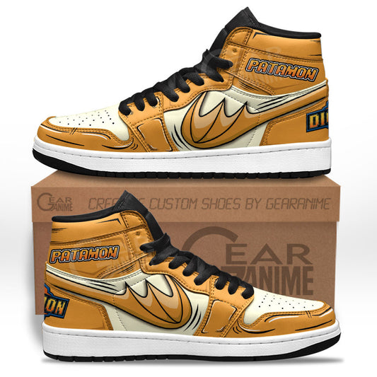 Patamon Skill Sneakers Custom Anime Shoes For OtakuGear Anime