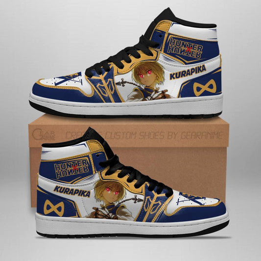 Hunter X Hunter Kurapika Sneakers Red Eyes HxH Anime Shoes - 1 - GearAnime