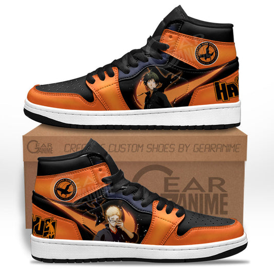 Kei Tsukishima and Tadashi Yamaguchi Sneakers Haikyuu Custom Anime ShoesGear Anime