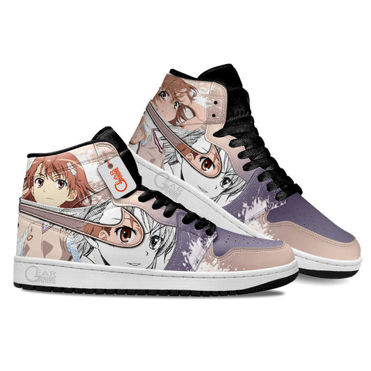 Mikoto Misaka Anime Sneakers A Certain Magical Index Custom Shoes MN0504 Gear Anime
