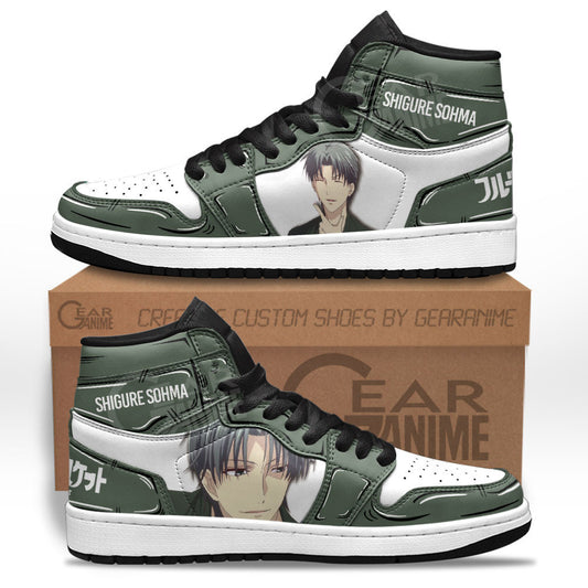 Shigure Sohma Sneakers Fruits Basket Custom Anime Shoes For OtakuGear Anime