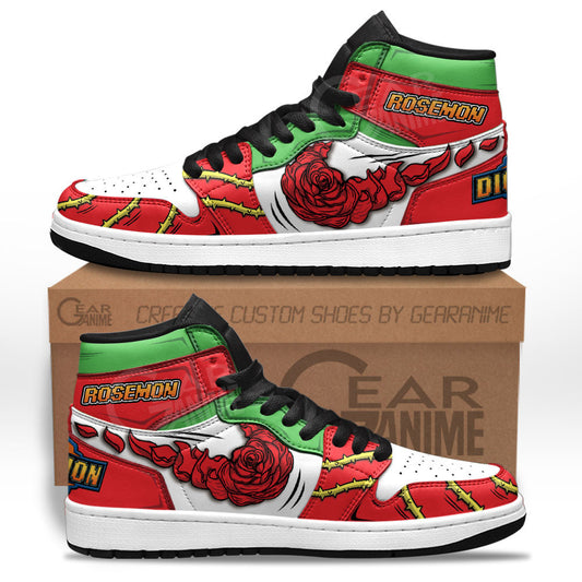 Rosemon Skill Sneakers Custom Anime Shoes For OtakuGear Anime