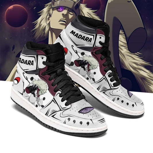 Madara Rikudou Sneakers Anime Sneakers Costume - 1 - GearAnime
