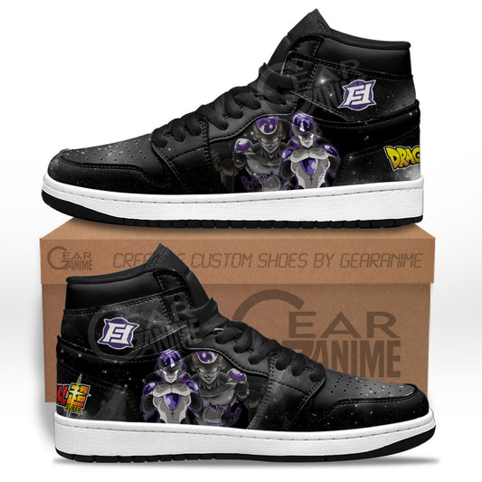 Black Frieza Sneakers Dragon Ball Super Custom Anime Shoes Gear Anime