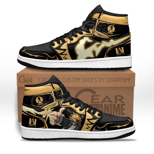 BNHA Denki Sneakers Custom Anime My Hero Academia Shoes - 1 - GearAnime