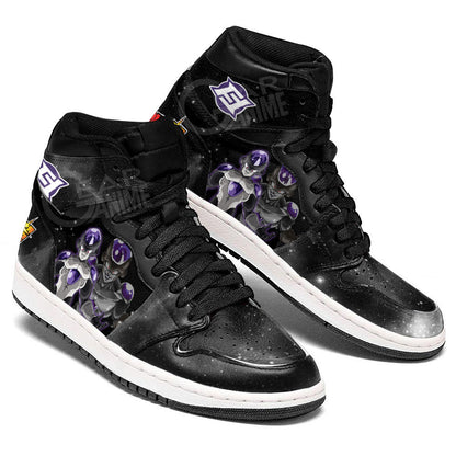 Black Frieza Sneakers Dragon Ball Super Custom Anime Shoes Gear Anime