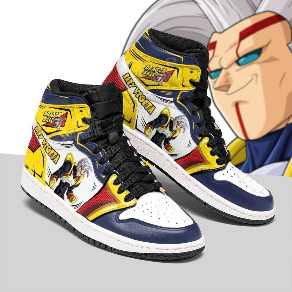 Final Baby Vegeta Sneakers Custom Anime Dragon Ball GT Shoes - 2 - GearAnime