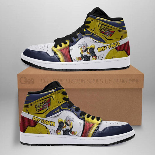 Final Baby Vegeta Sneakers Custom Anime Dragon Ball GT Shoes - 1 - GearAnime
