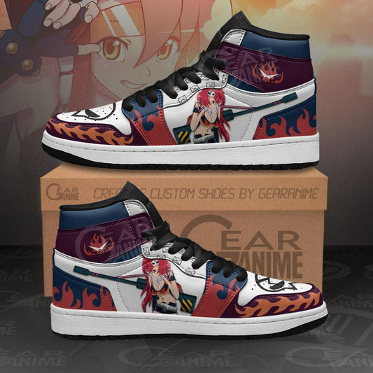 Yoko Littner Sneakers Gurren Lagann Anime Shoes - 1 - GearAnime