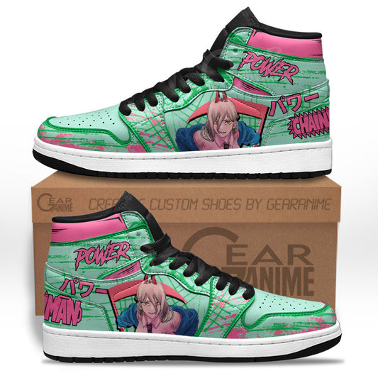 Power Sneakers Chainsaw Man Custom Anime Shoes for OtakuGear Anime