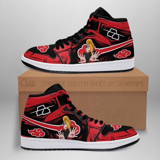 AKT Deidara Sneakers Custom Anime Shoes Fan Gifts - 1 - GearAnime