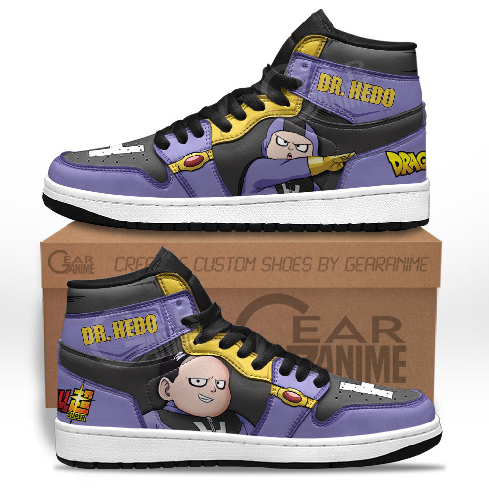 Dragon Ball Super Dr Hedo Sneakers Custom Anime Shoes MN0709 Gear Anime