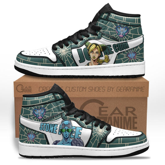 JoJo's Bizarre Adventure Jolyne Cujoh Sneakers Custom Anime Shoes - 1 - GearAnime