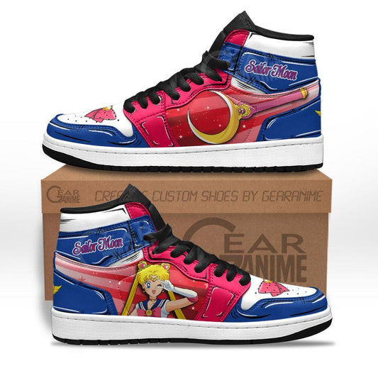 Sailor Moon Sneakers Custom Anime Sailor Moon Shoes - 1 - GearAnime