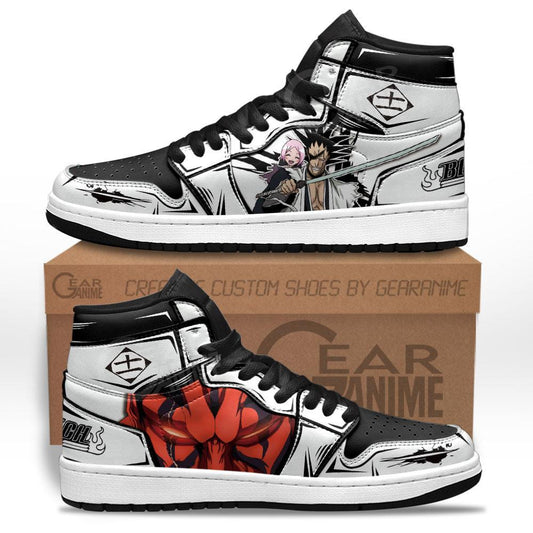 Bleach Kenpachi Zaraki Sneakers Custom Anime Shoes - 1 - GearAnime