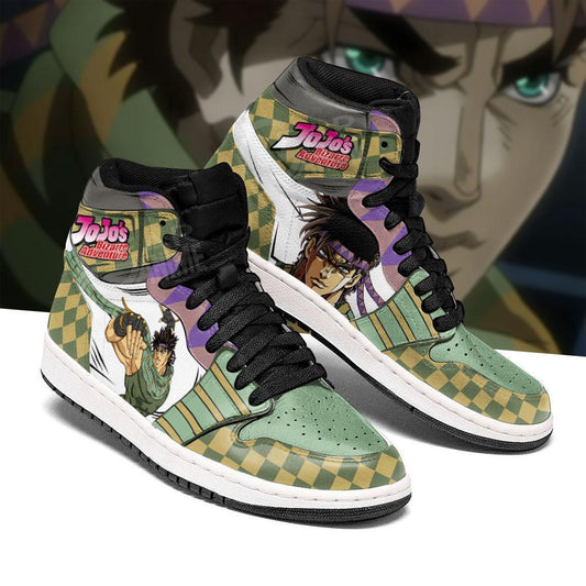 JoJo's Bizarre Adventure Sneakers Joseph Joestar Anime Shoes - 1 - GearAnime
