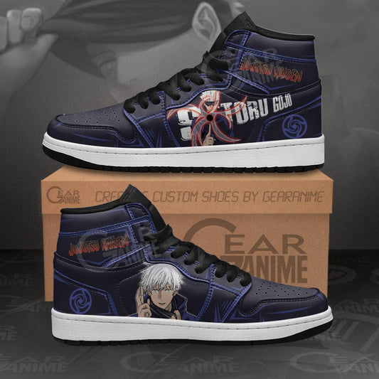 Satoru Gojo Sneakers Jujutsu Kaisen Anime Shoes MN11 - 1 - GearAnime