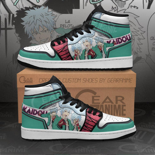 Shun Kaidou Sneakers Custom Anime Saiki K Shoes - 1 - GearAnime