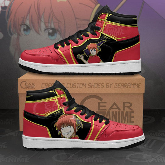 Kagura Sneakers Gintama Custom Anime Shoes - 1 - GearAnime
