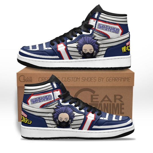 Hitoshi Shinso Sneakers Custom Anime My Hero Academia Shoes - 1 - GearAnime