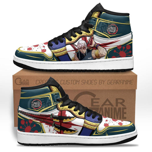 Demon Slayer Uzui Tengen Sneakers Custom Anime Shoes - 1 - GearAnime