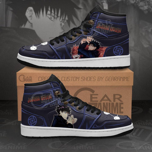 Megumi Fushiguro Jujutsu Kaisen Sneakers Anime Shoes MN11 - 1 - GearAnime