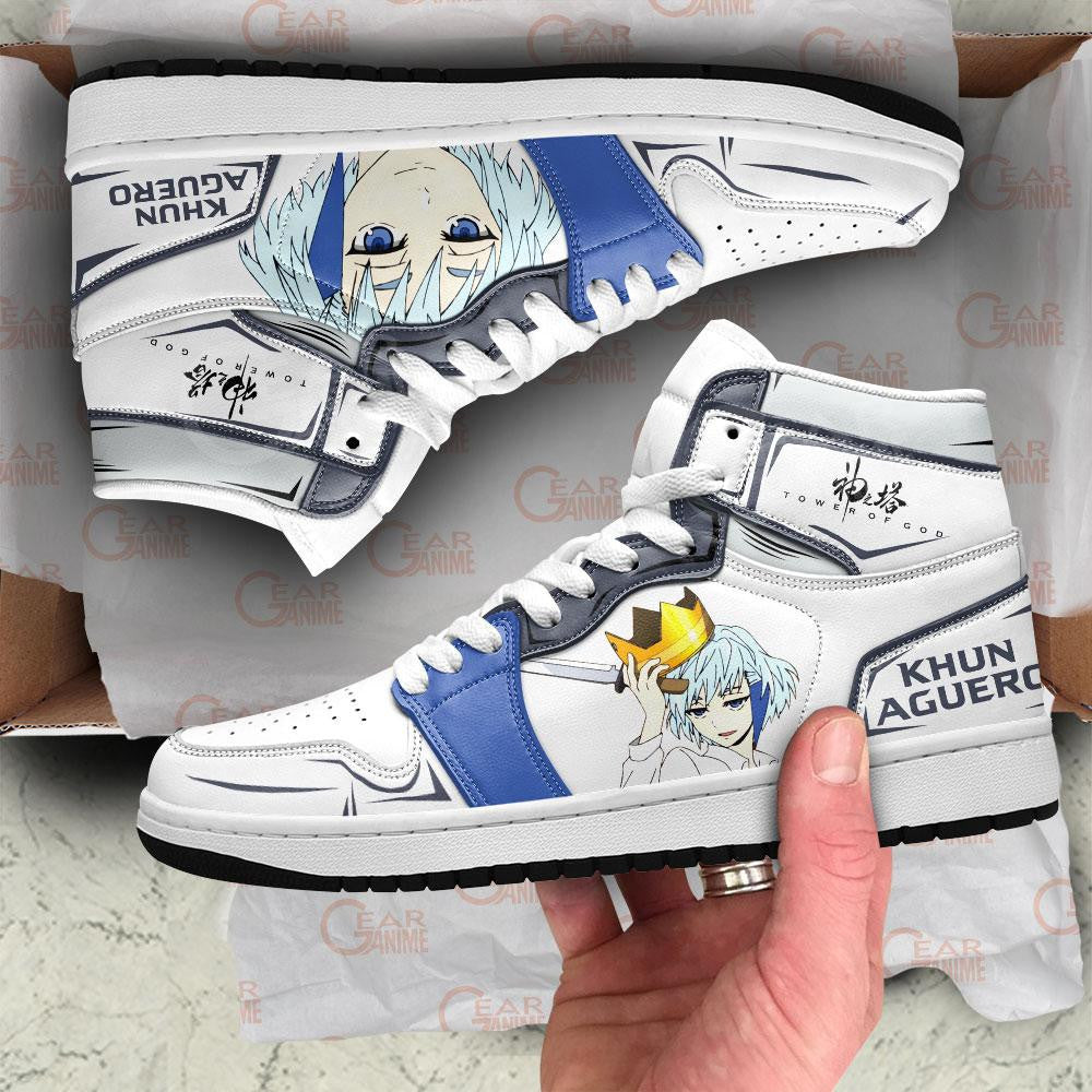 Tower Of God Khun Aguero Sneakers Custom Anime Shoes - 4 - GearAnime