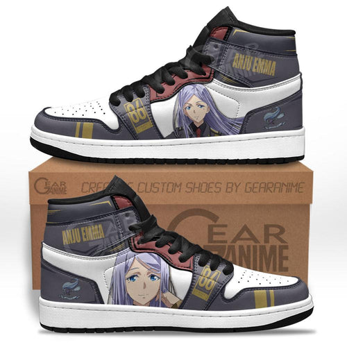 86 Eighty Six Anju Emma Sneakers Custom Anime Shoes - 1 - GearAnime