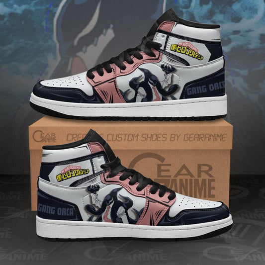 BNHA Hero Gang Orca Sneakers Custom My Hero Academia Anime Shoes - 1 - GearAnime