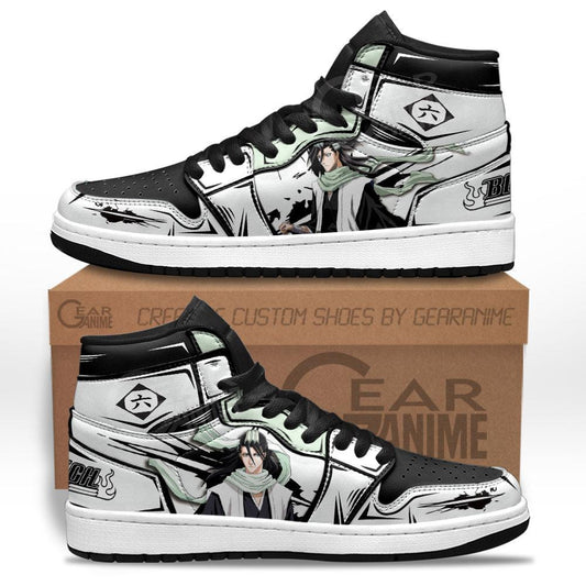 Bleach Byakuya Kuchiki Sneakers Custom Anime Shoes - 1 - GearAnime