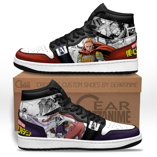 Lemillion and Suneater Sneakers My Hero Academia Custom Manga Anime Shoes Gear Anime