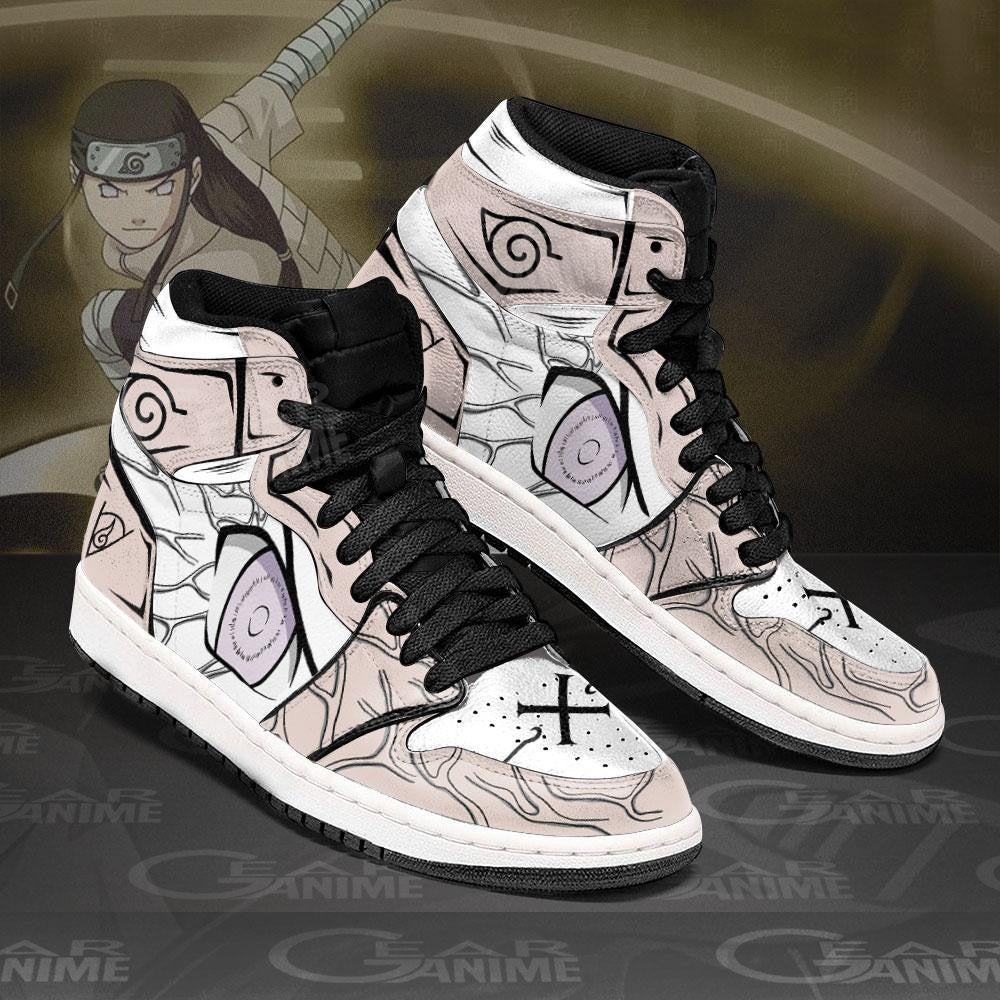 Neji Byakugan Eyes Sneakers Custom Anime Shoes - 2 - GearAnime