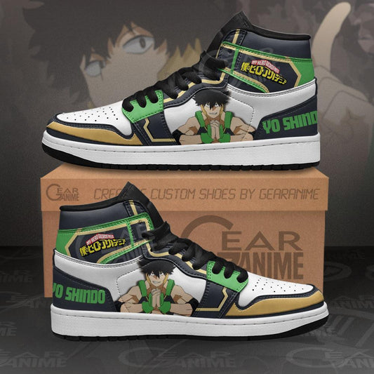 BNHA Yo Shindo Sneakers Custom My Hero Academia Anime Shoes - 1 - GearAnime