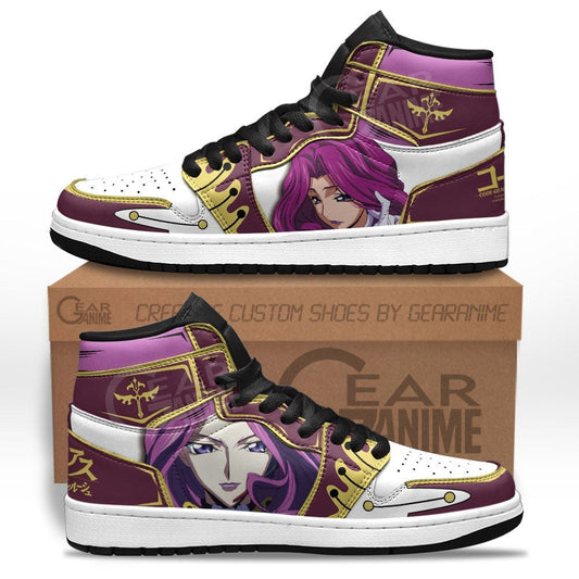 Cornelia li Britannia Sneakers Custom Code Geass Anime Shoes - 1 - GearAnime