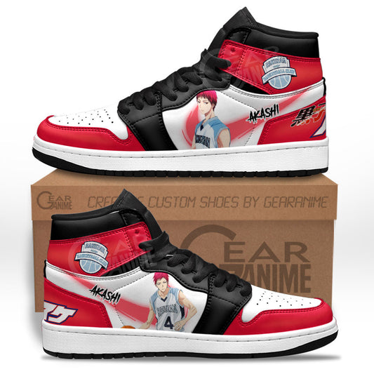 Seijuro Akashi Sneakers Kuroko's Basketball Custom Anime ShoesGear Anime