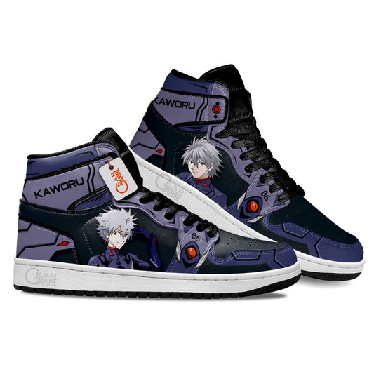 Evangelion Nagisa Kaworu Custom Anime Shoes MN1001 Gear Anime