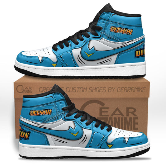 Veemon Skill Sneakers Custom Anime Shoes For OtakuGear Anime