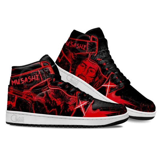 Vagabond Miyamoto Musashi Red Shoes Custom For Anime Fans Gear Anime