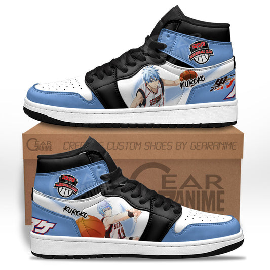 Tetsuya Kuroko Sneakers Kuroko's Basketball Custom Anime ShoesGear Anime